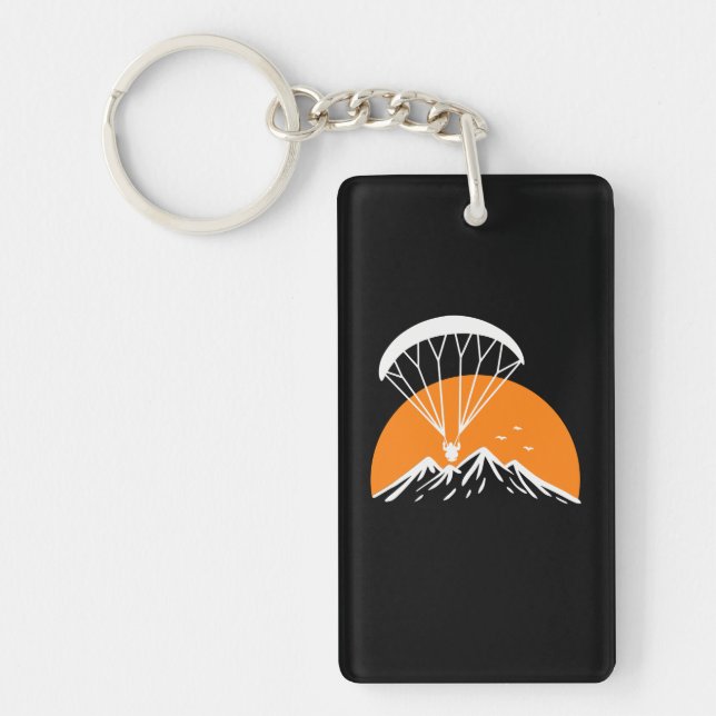 Llavero Paramotoring Retro Vintage (Frente)