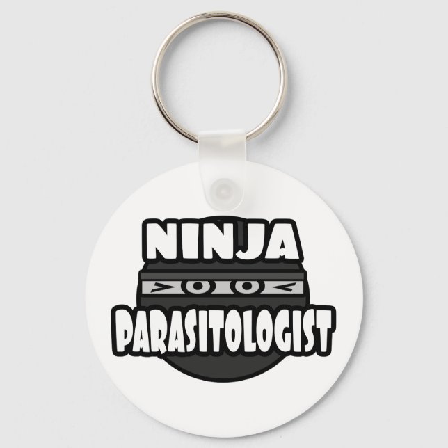 Llavero Parasitólogo Ninja (Anverso)