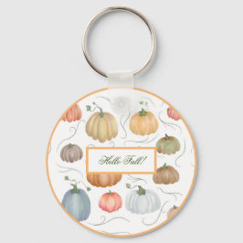 Llavero Parche de calabaza de vinagre colorido