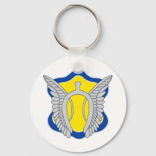 Llavero Parche de color del Regimiento de Cavalry 17