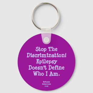 Llavero ¡Pare la discriminación!