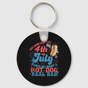 Llavero Pareces Que El 4 De Julio Me Hace Querer Un Hot Do