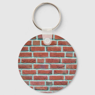 Llavero Pared de ladrillo roja con la línea blanca modelo