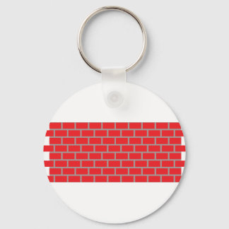 Llavero pared de ladrillo rojo