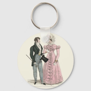Llavero Pareja Boda Antigua 1823 Hombre Mujer Moda