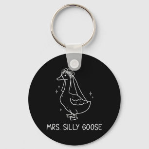 Llavero Pareja casada que coincide con Mrs. Goose recién c