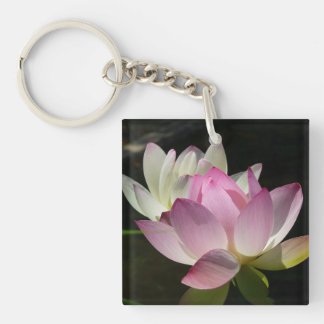 Llavero Pareja de flores de Lotus II