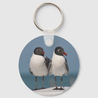 Llavero Pareja de gaviotas de cabeza negra
