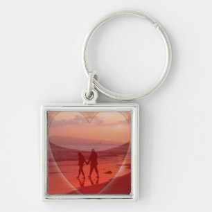 Llavero Pareja en Beach Valentine