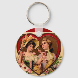 Llavero Pareja Victoriana de San Valentín