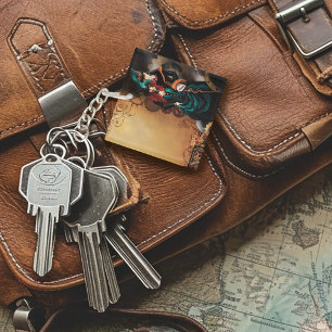 Llavero Pareja Victoriana Steampunk Elegancia Romance