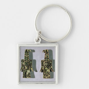 Llavero Pares de broches Eagle-Formar (metal y esmalte)