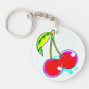 Llavero pares de cerezas