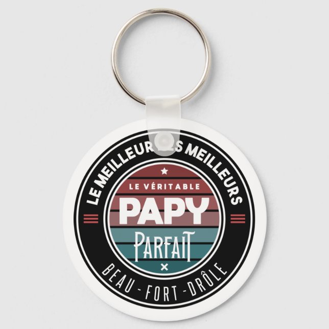 Llavero Parfait de papy véritable (Anverso)