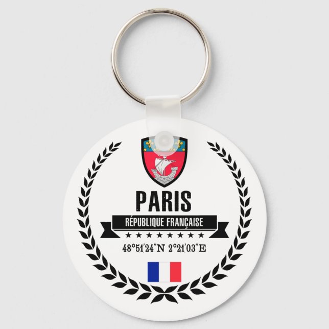 Llavero París (Anverso)