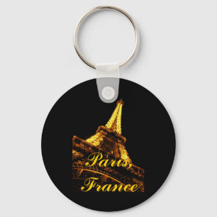 Llavero París, Francia, Torre Eiffel, Keychain