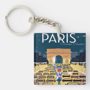 Llavero París Francia Viaje Viaje Viaje vacaciones de turi