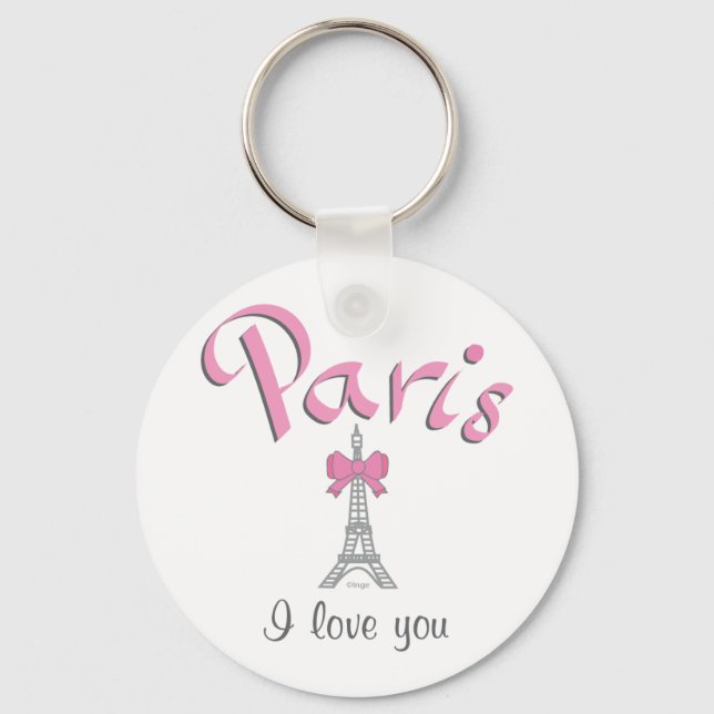 Llavero París te amo (Anverso)