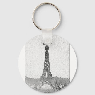 Llavero Paris, Texas Eiffel Tower Drawing