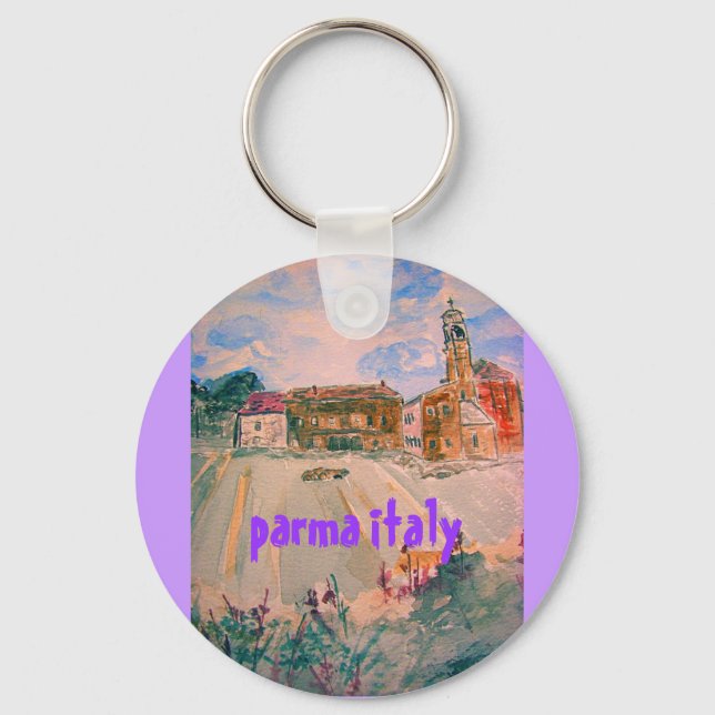 Llavero parma italy art (Anverso)