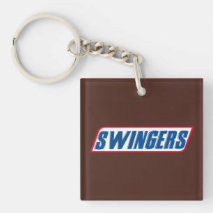 Llavero Parodia divertida de Swingers Snickers