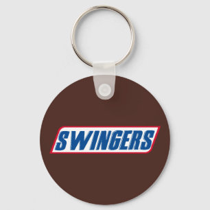 Llavero Parodia divertida de Swingers Snickers
