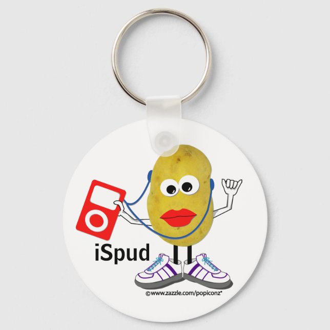 Llavero Parodia humorística de 'ispud' Keychain (Anverso)
