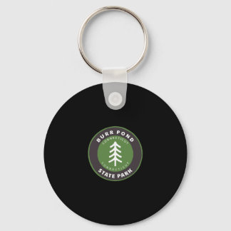 Llavero Parque Estatal Burr Pond Connecticut Ct Insignia d