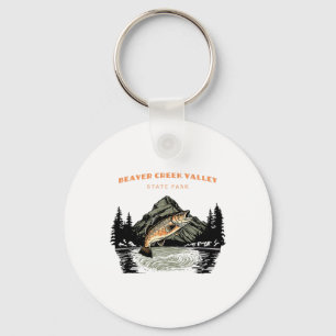 Llavero Parque Estatal del Valle de Beaver Creek Retro Vin