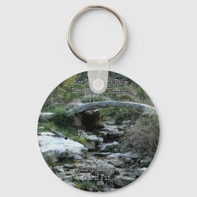 Llavero Parque Estatal Lake Scott-Big Springs (Anverso)