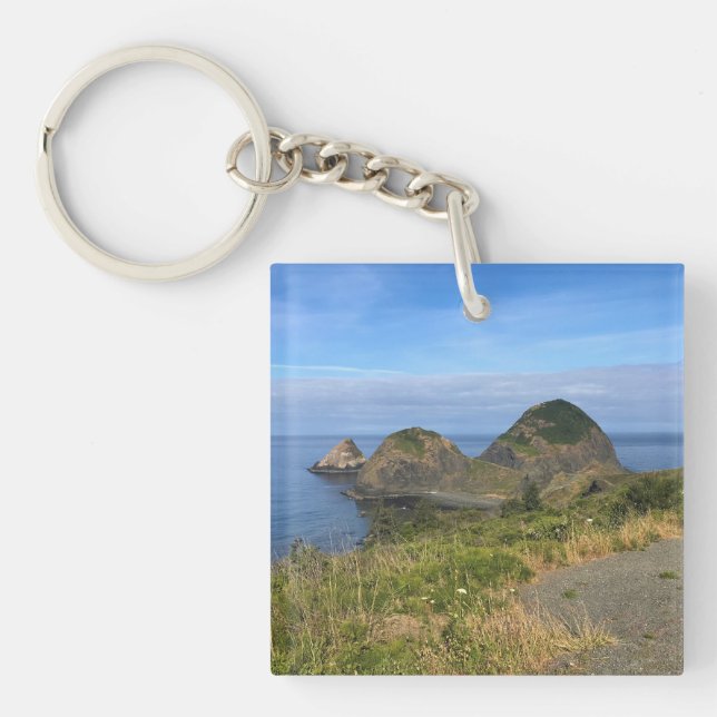 Llavero Parque Estatal Sisters Rock, Costa de Oregón (Frente)