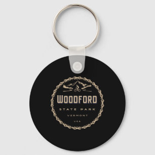 Llavero Parque Estatal Woodford Vermont Bicicleta de monta