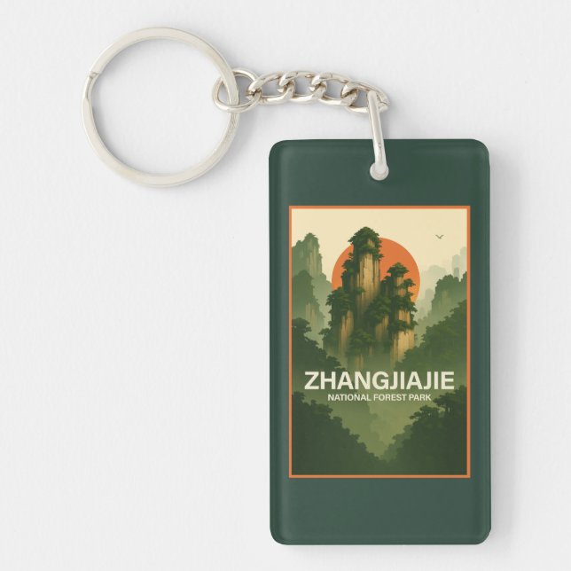 Llavero Parque forestal nacional Zhangjiajie (Frente)