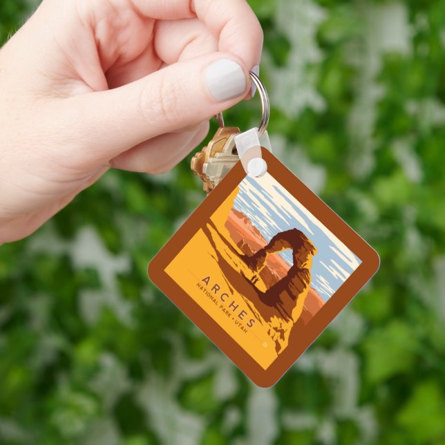 Llavero Parque nacional Arches | Utah (Mano)