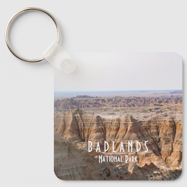 Llavero Parque nacional Badlands (Anverso)
