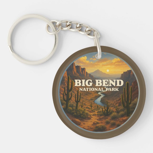 Llavero Parque nacional Big Bend (Frente)