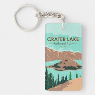 Llavero  Parque nacional Crater Lake Oregon Vintage