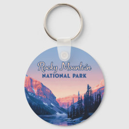 Llavero Parque nacional de las Montañas Rocosas Montañas C