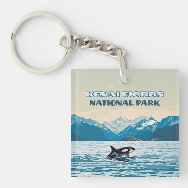 Llavero Parque nacional de los fiordos de Kenia (Frente)
