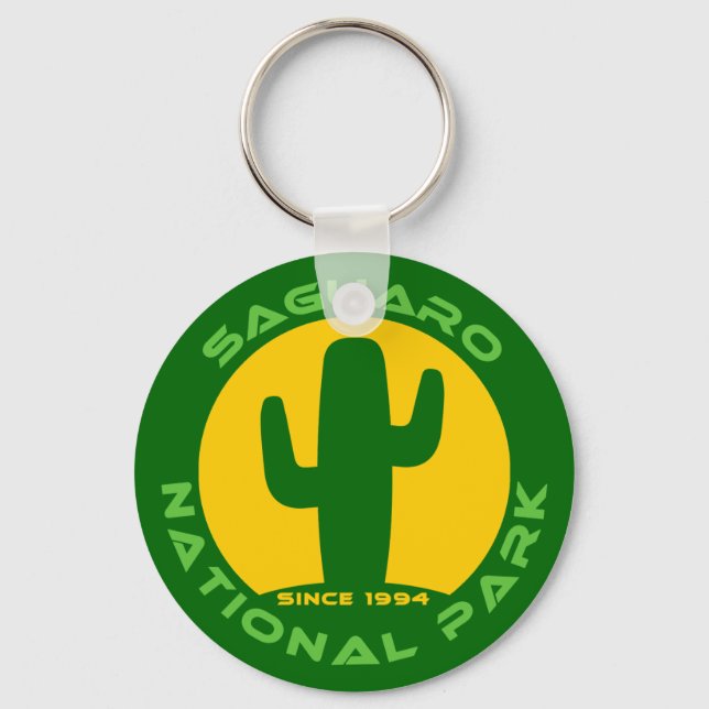 Llavero Parque nacional de Saguaro (Anverso)