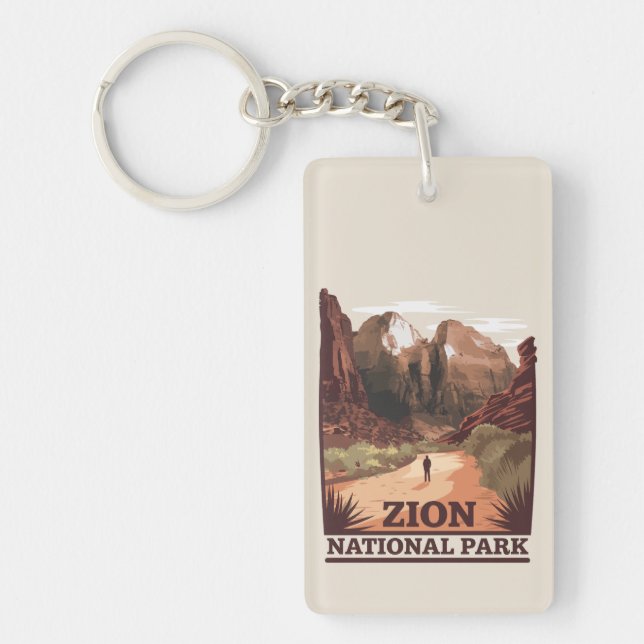 Llavero Parque nacional de Zion (Frente)