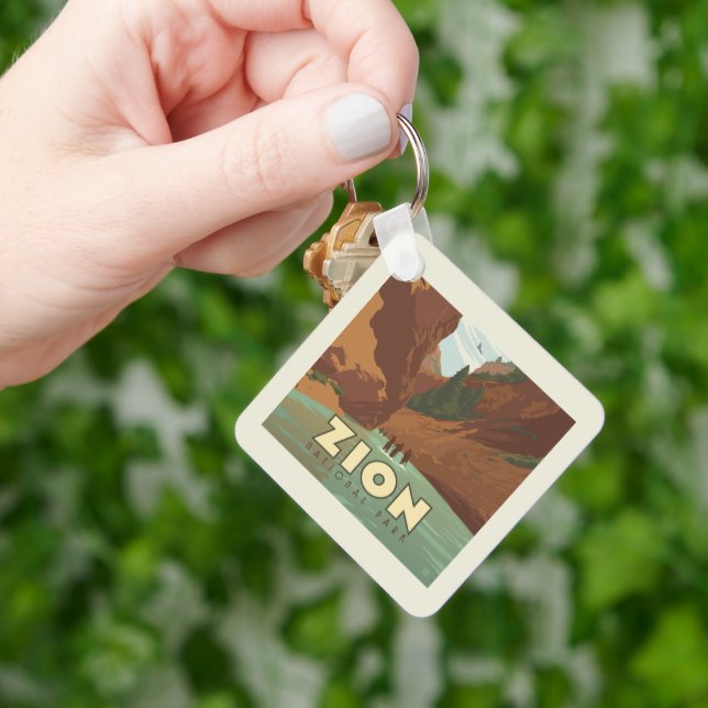 Llavero Parque nacional de Zion | Las estrechas (Mano)