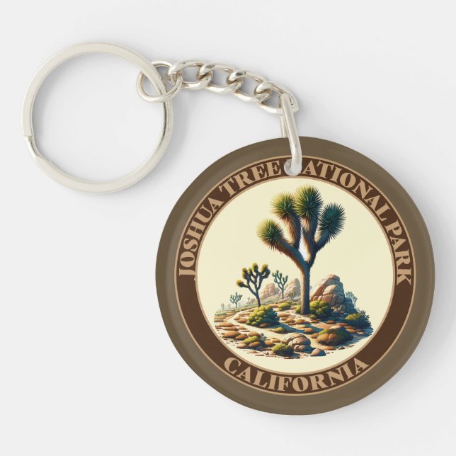 Llavero Parque Nacional del Árbol Joshua, California (Frente)