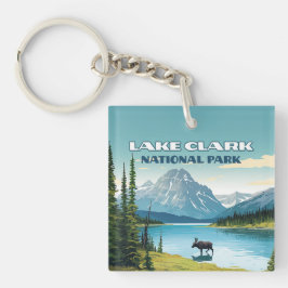 Llavero Parque nacional del Lago Clark Viaje de Alaska Vin