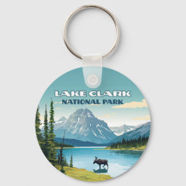 Llavero Parque nacional del Lago Clark Viaje de Alaska Vin