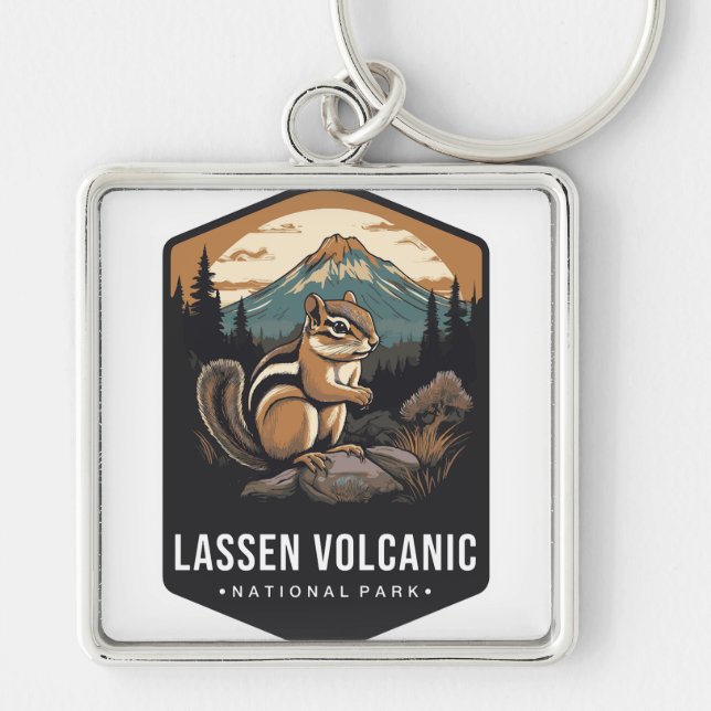 LLAVERO PARQUE NACIONAL DEL VOLCÁN LASSEN (Frente)
