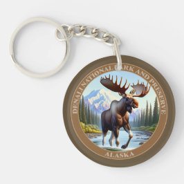 Llavero Parque nacional Denali y Preserve Alaska