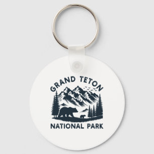 Llavero Parque Nacional Grand Teton Wyoming Oso Senderismo