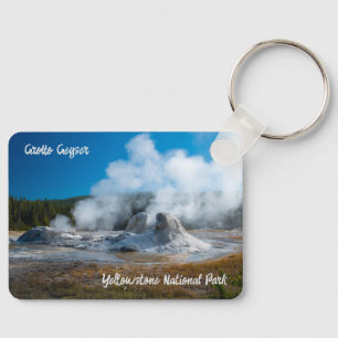 Llavero Parque nacional Grotto Geyser Yellowstone