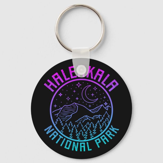Llavero Parque nacional Haleakala Gradiente Hawaii USA (Anverso)